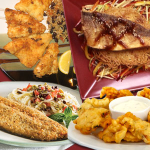 Freshwater Combo -- 2 lbs of Walleye, Perch, Bluegill, Crappie, Rainbow Trout