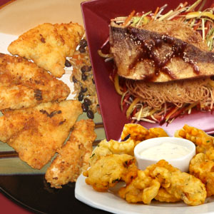 Freshwater Sampler -- 2 lbs of Walleye, Bluegill, Crappie Fillets