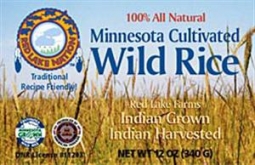 Minnesota Wild Rice dark roasted 12 oz