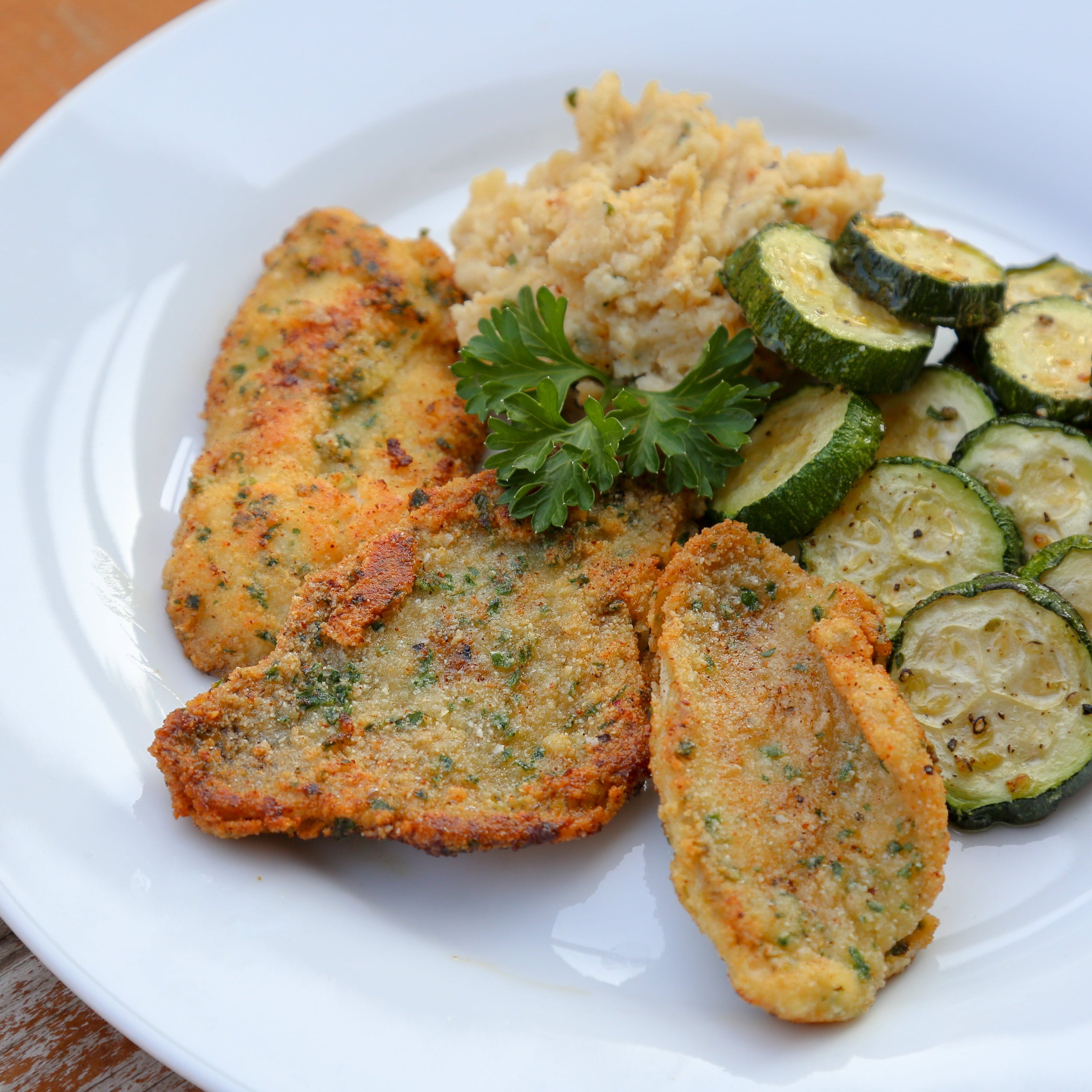 Paleo Almond-Crusted Bluegill