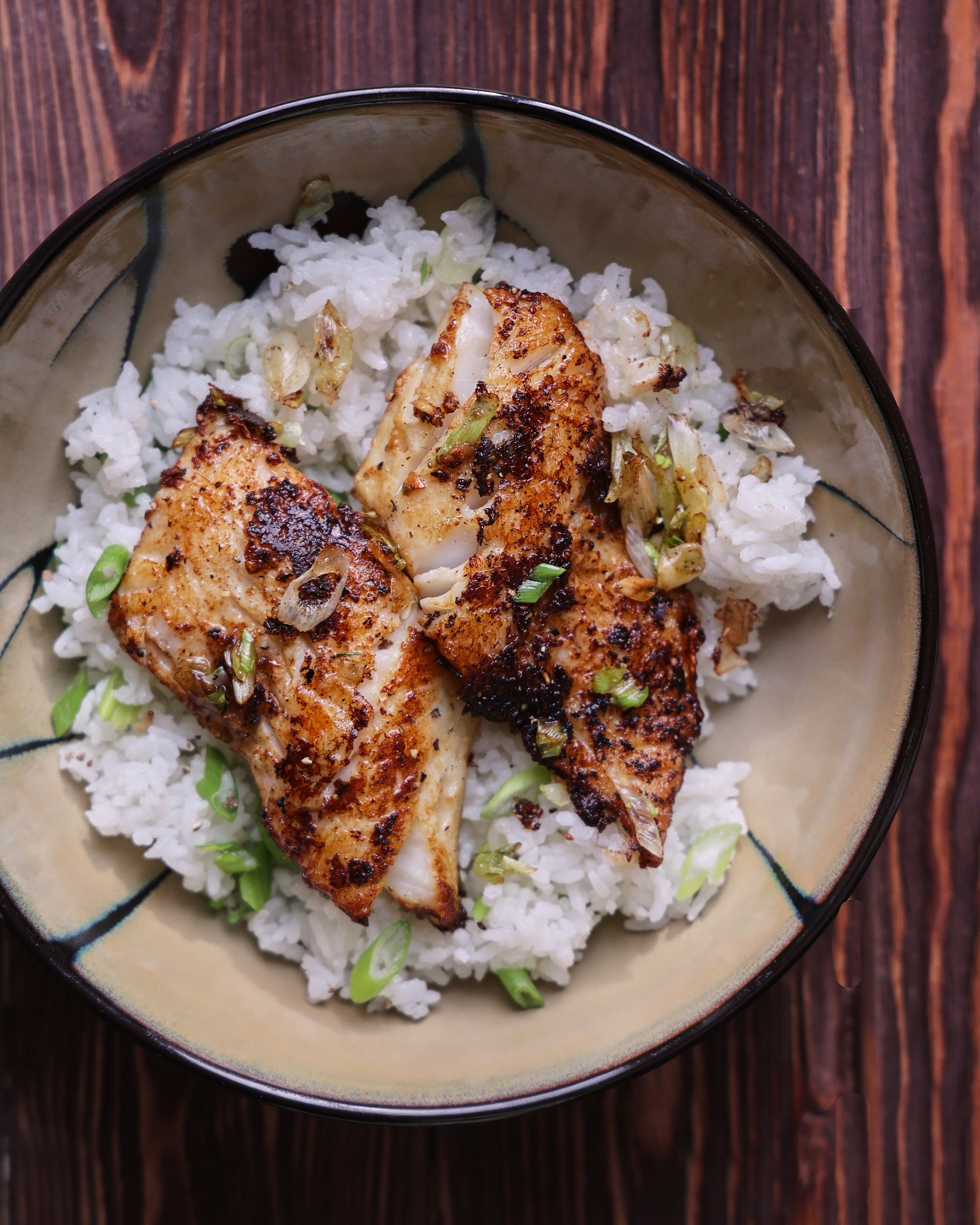 Ginger and Pepper Walleye