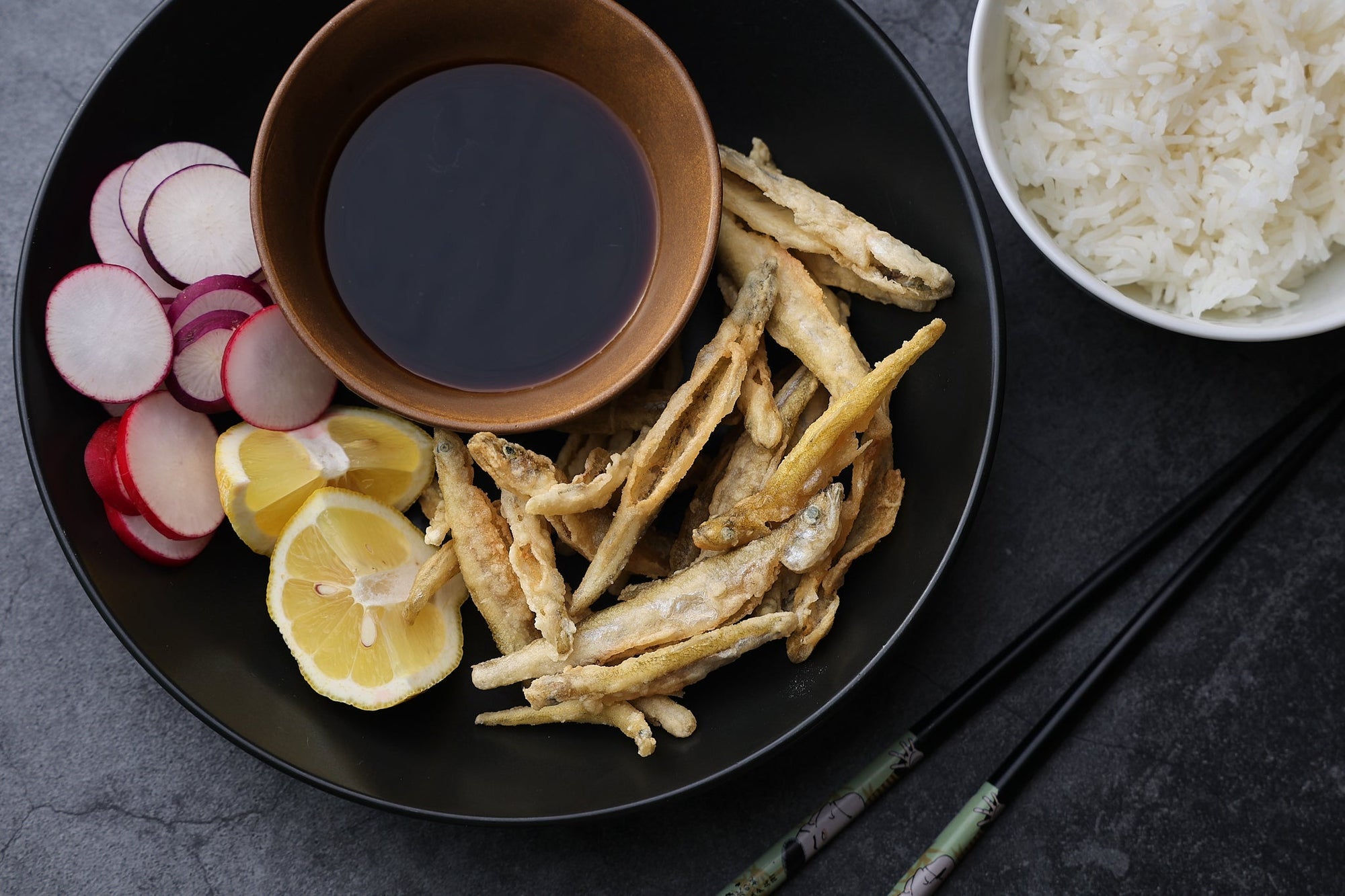 Japanese-Style Fried Smelt