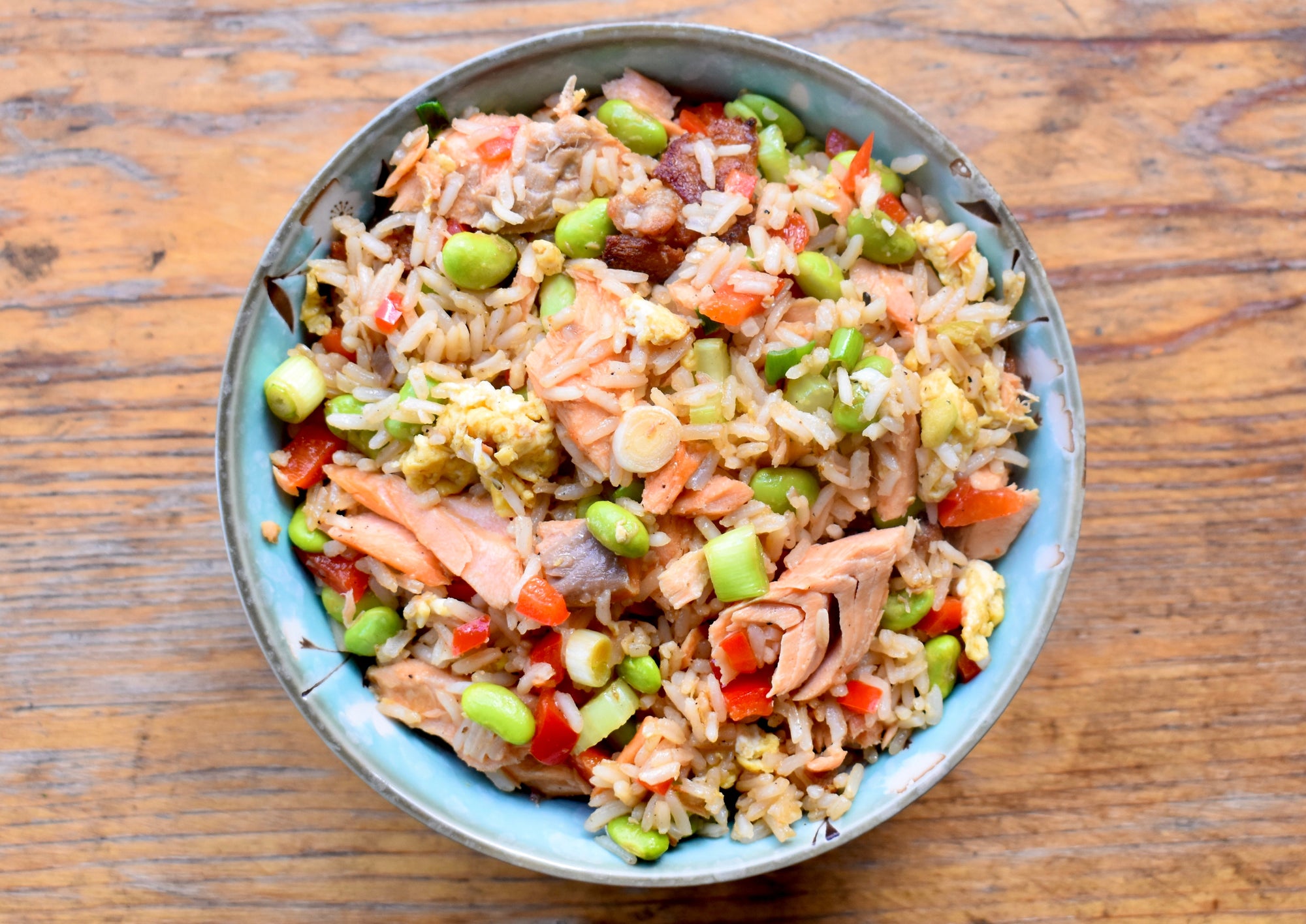 Leftover Special: Trout Fried Rice
