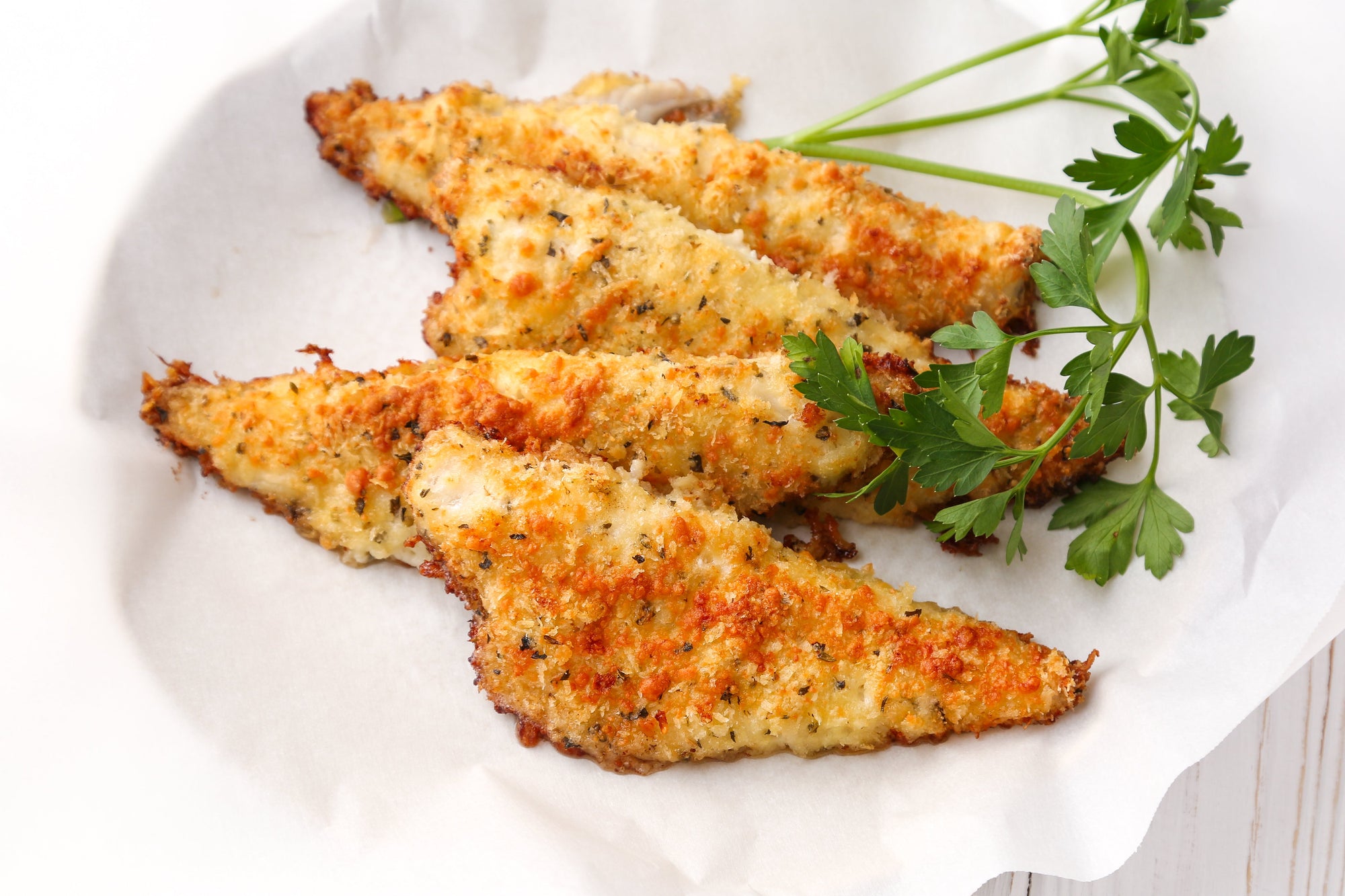 Baked Parmesan Sauger