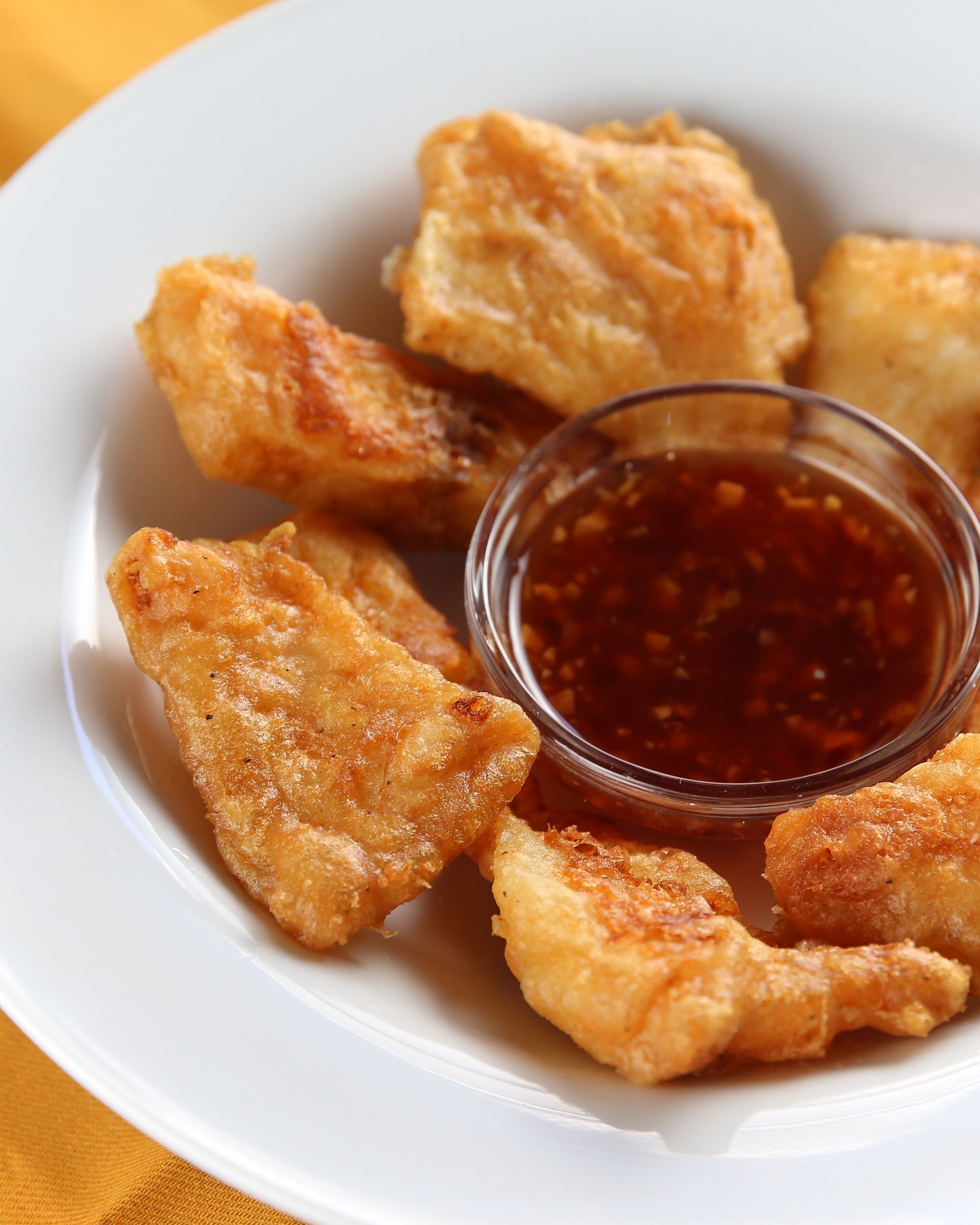 Walleye Nuggets with Sweet Chili Sauce