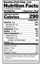 Boneless Pork Chop - 5 oz