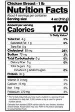 Chicken Breasts - 6 oz