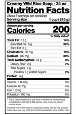 Creamy Wild Rice Soup - 24 oz