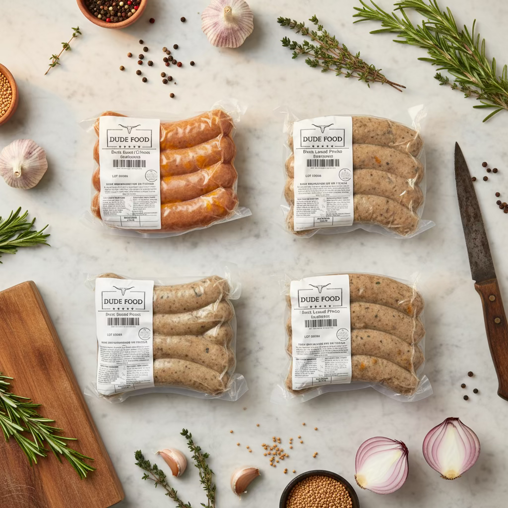 Bratwurst Sampler Pack - 16 sausages - 4 lbs