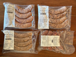 Bratwurst Sampler Pack - 16 sausages - 4 lbs