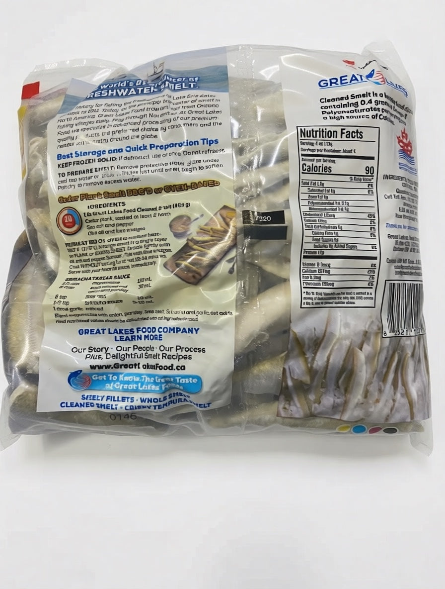 Dressed Smelt - 1 lb Retail Bag