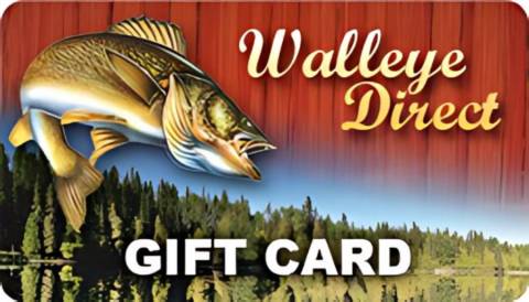 $100 WalleyeDirect.com Gift Certificate