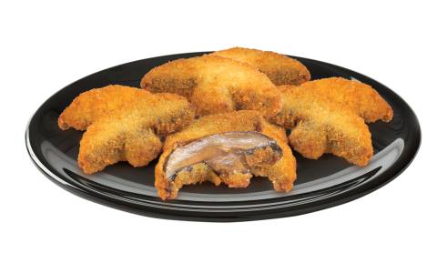 Breaded Portabella Mushroom Caps - 2 lbs