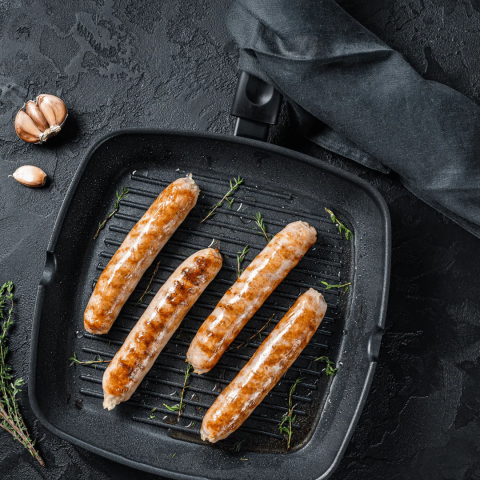 Jalapeno Cheddar Bratwurst - 4 sausages (1 pack)
