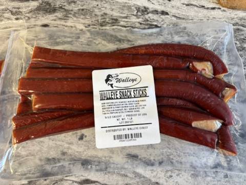 Walleye Snack Sticks - 1 lb